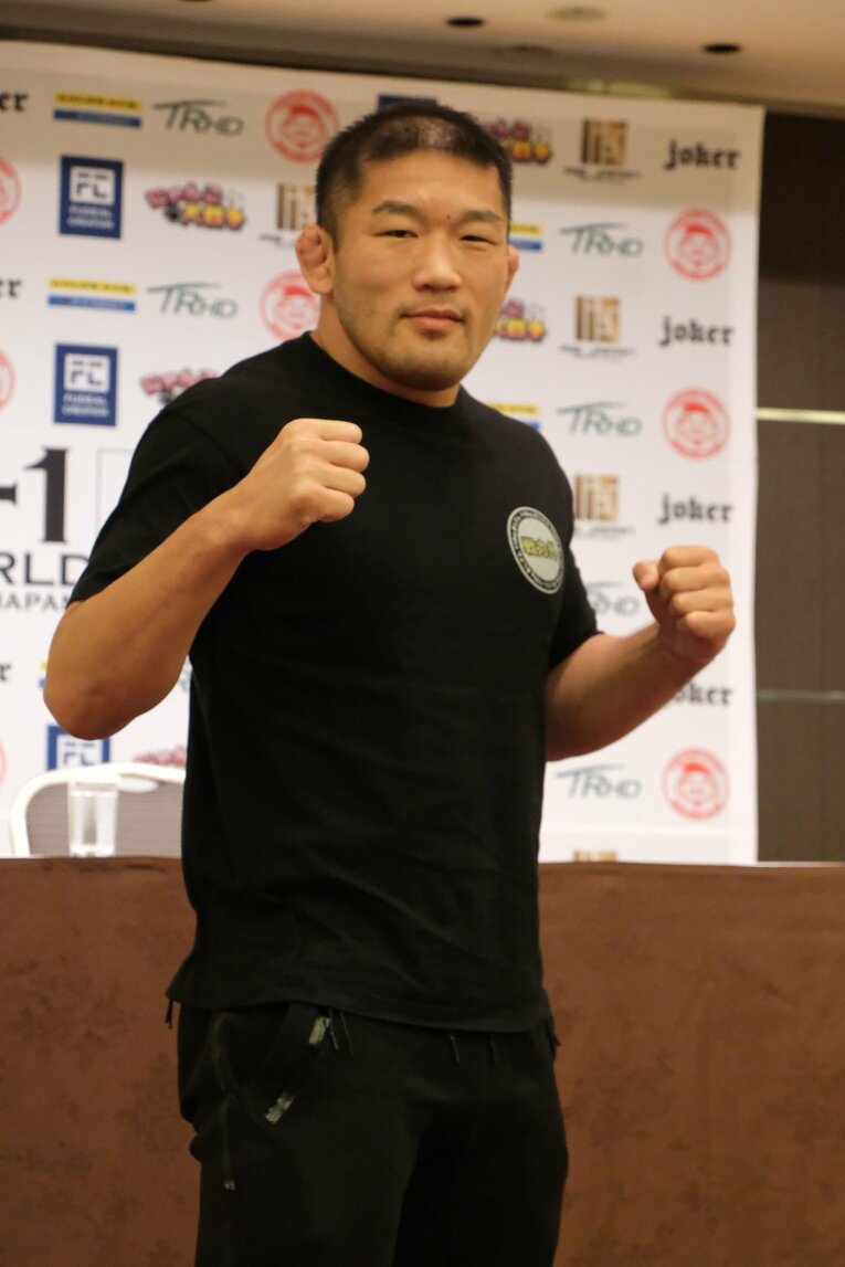 会見に臨む石井慧　©Norihiro Hashimoro