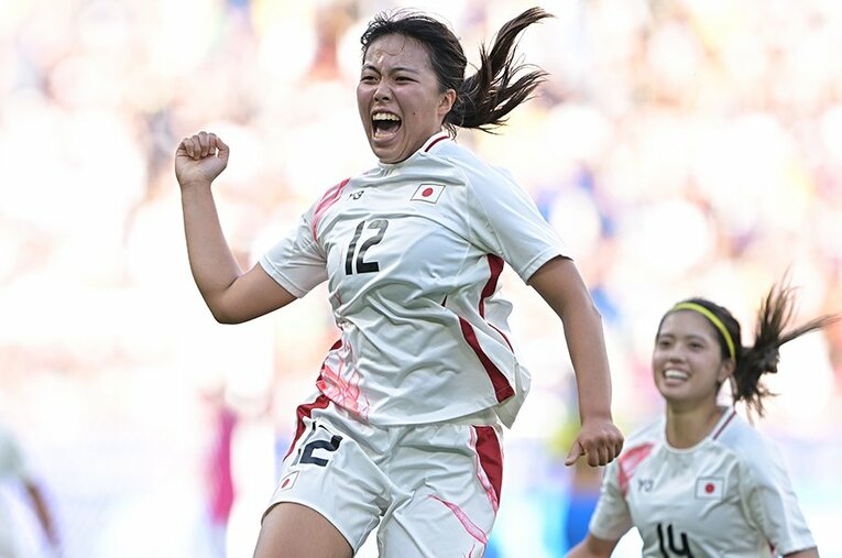 NumberWebの単独インタビューに応じてくれた谷川萌々子。彼女に“あの30mスーパーゴールの真相”とキャリアについて聞いた ／ photograph by Takuya Kaneko/JMPA