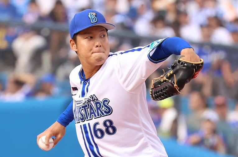 7月27日、移籍後初セーブを挙げた森原。新守護神にリリーフとしての心持ちを聞いた ／ photograph by Sankei Shimbun