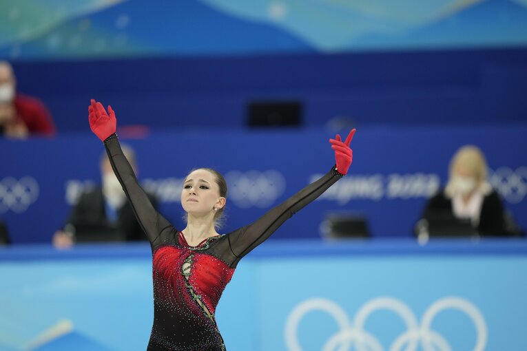 北京五輪で大きな話題をさらったワリエワのドーピング疑惑問題。詳細は未だ分かっていない　©Asami Enomoto/JMPA