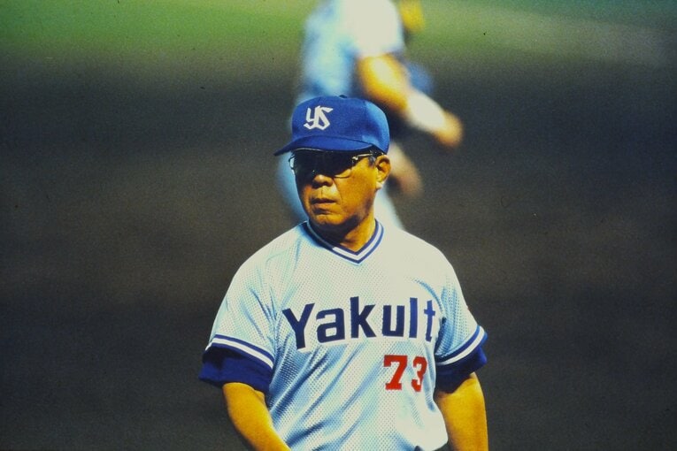 いかにも監督らしい監督だった野村克也　©Kazuaki Nishiyama