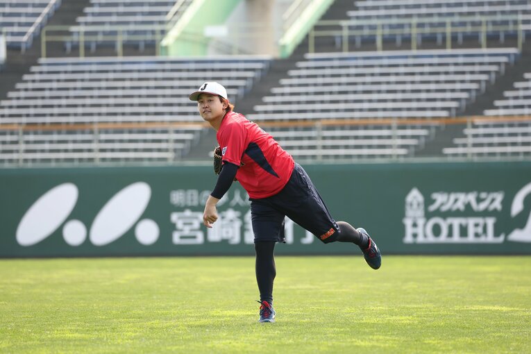 2月20日のダルビッシュと宮城のトレーニング