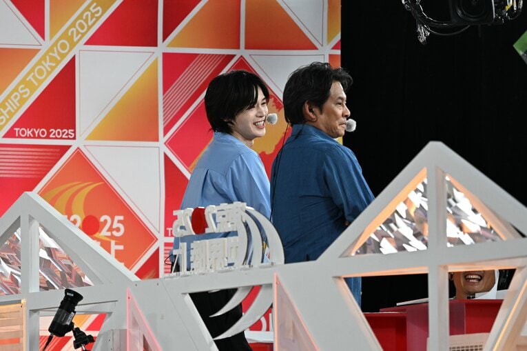世界陸上の中継を織田裕二と一緒に盛り上げた「&TEAM」のK　©︎Nanae Suzuki