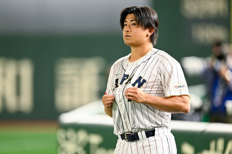 WBC開幕戦前日の今永　©Nanae Suzuki