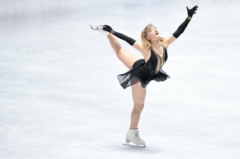 NHK杯、坂本花織のフリー演技　©︎Asami Enomoto