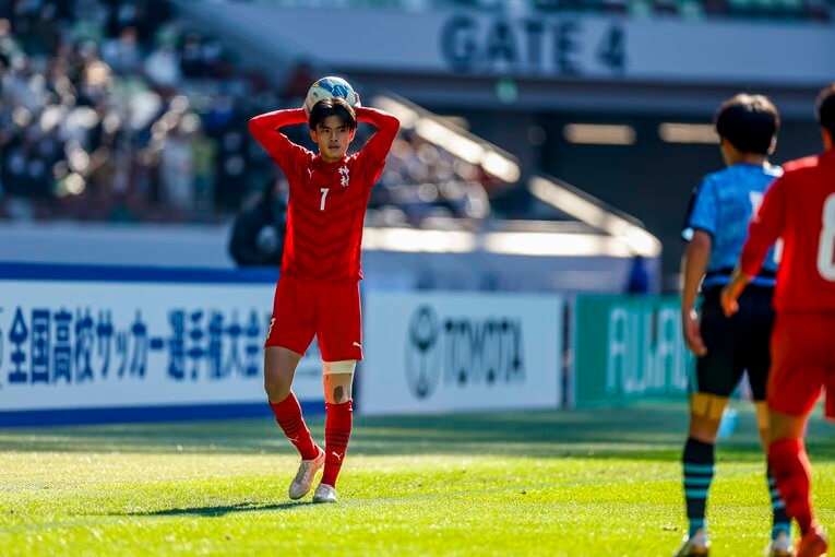 神村学園・有馬康汰（2年）©︎Kiichi Matsumoto