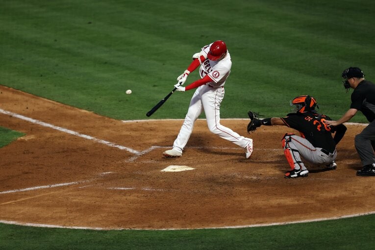 大谷の29号本塁打©Getty Images