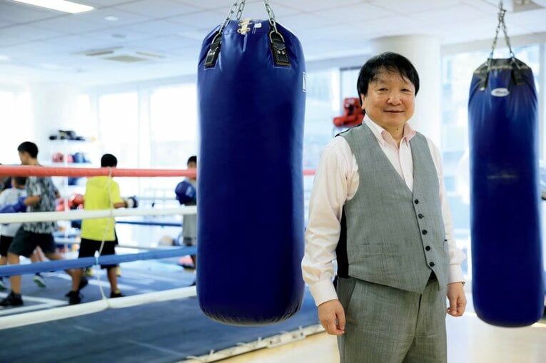 大橋秀行（おおはし・ひでゆき）／1965年3月8日生、神奈川県出身。'85年にヨネクラジムからプロデビューを果たし、24戦19勝（12KO）5敗。元WBA・WBCストロー級王者。'94年に現役引退、大橋ジムを開設した　©Shigeki Yamamoto