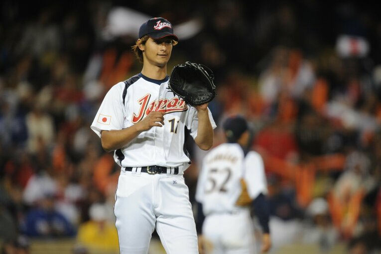 準決勝・アメリカ戦から「抑え」を託されたダルビッシュ有　©︎Naoya Sanuki