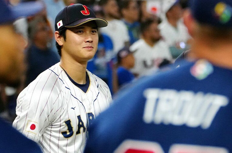 銀メダルとなったアメリカは、そして大谷翔平の盟友トラウトは日本の投手たちをどう見たか？ 試合後に語られたのは… ／ photograph by Getty Images