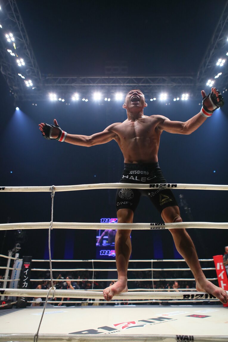 2017年12月31日 RIZIN 石渡伸太郎戦　©︎RIZIN FF