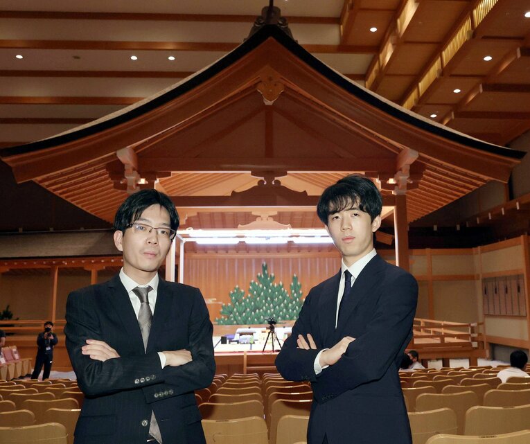 2021年の王位戦第1局（代表撮影）　©JIJI PRESS