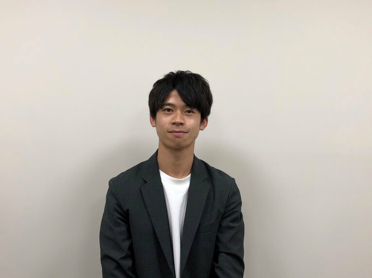 青山学院大学卒業後、静岡のテレビ局に就職した竹石さん（静岡朝日テレビ提供）