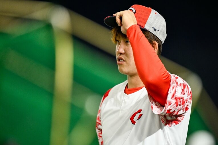 【気づけばカープ主力に…最新】2025年の小園　©Nanae Suzuki