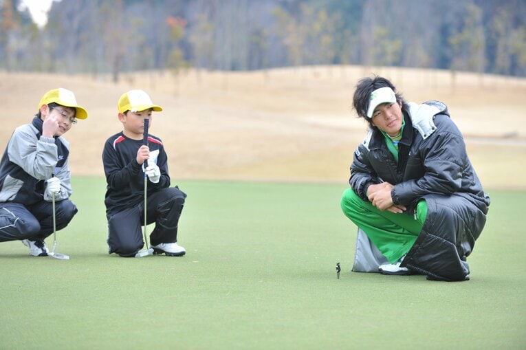 ゴルフ教室（2010年）©︎Mami Yamada