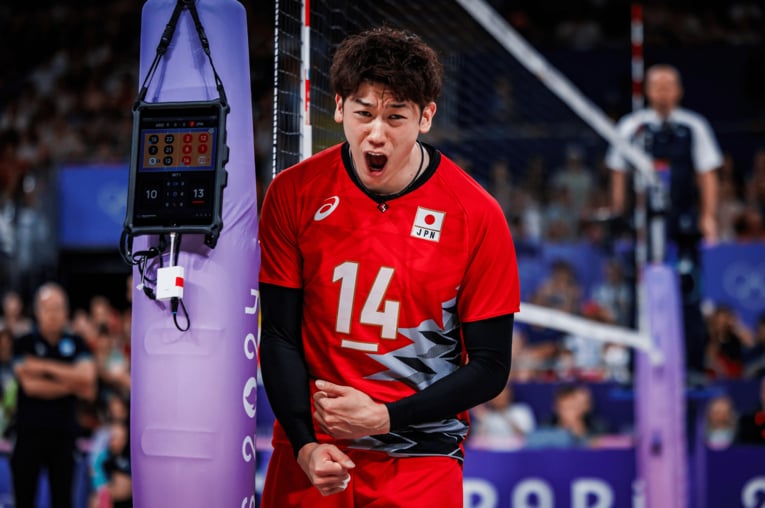 パリ五輪 アルゼンチン戦　©︎Volleyball World