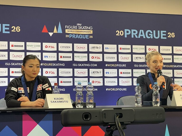 SP後の会見は、坂本とグレンの関係性が見えるものだった　©Akiko Tamura