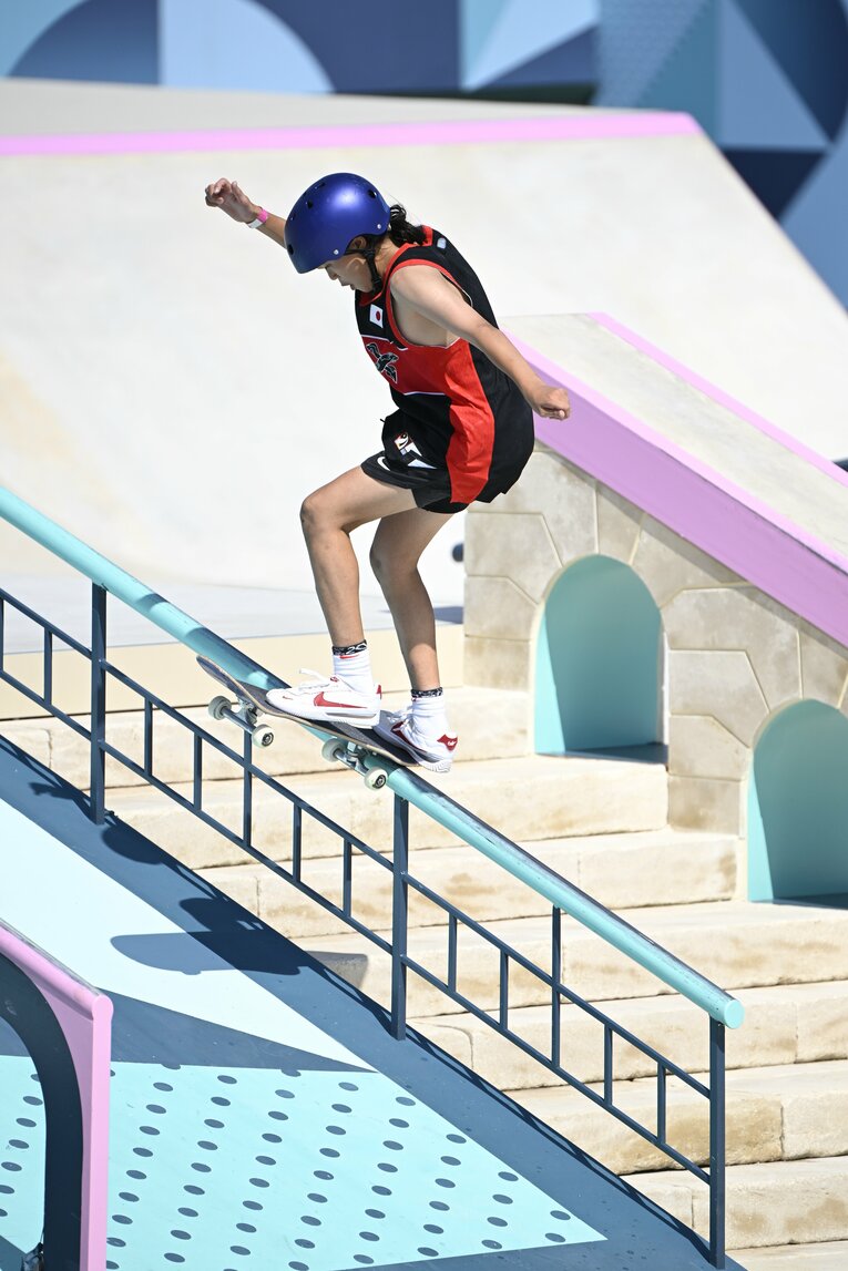 敗退後のインタビューでは「熱中症であまり覚えていない」と語った　©Asami Enomoto／JMPA