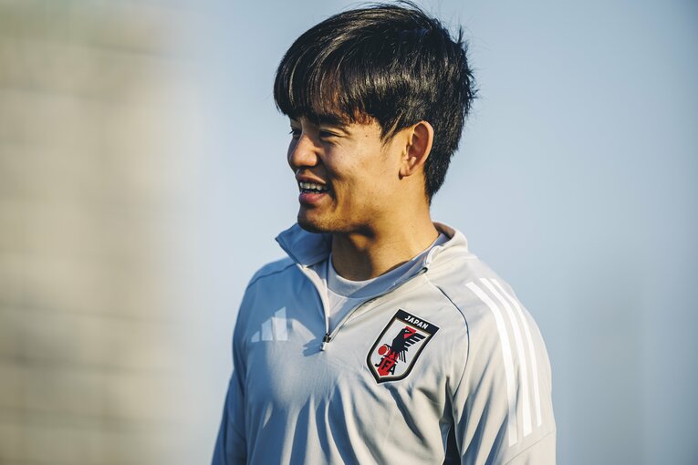 久保建英は同誌のインタビューで「マンガ」の存在の大きさを認めている　©Kiichi Matsumoto