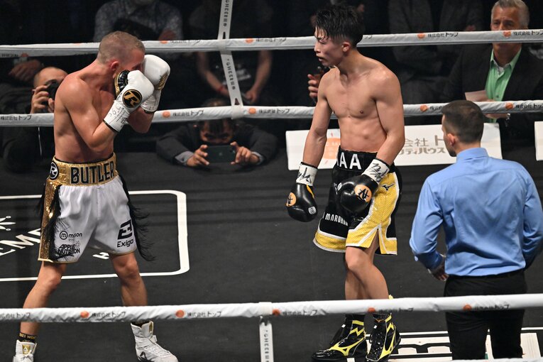 2022年12月13日／ポール・バトラー戦（WBA・WBC・IBF・WBO世界バンタム級王座統一戦）©Naoya Sanuki