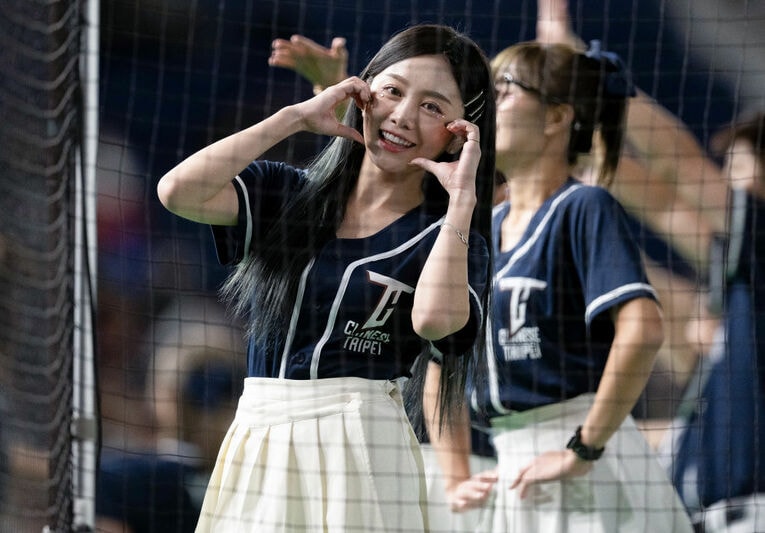 台湾のチアリーダー（全2枚の1枚目）　©Getty Images