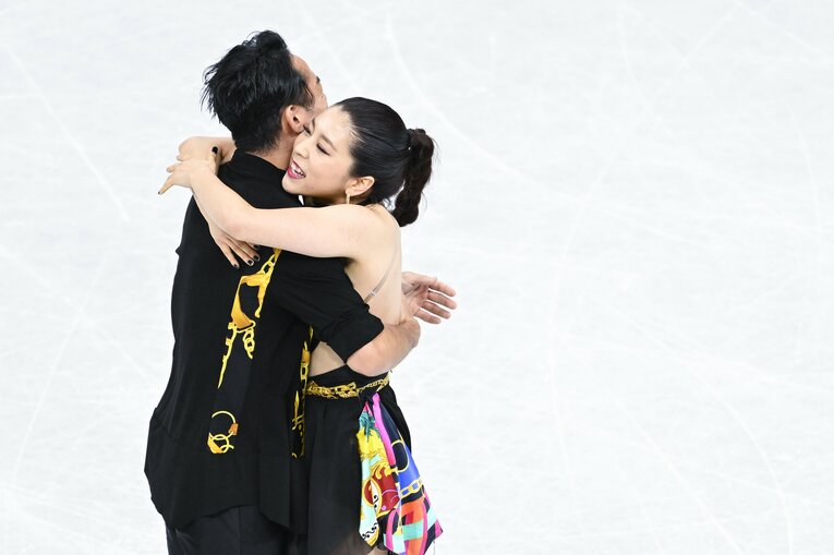 リズムダンスの演技 ©Asami Enomoto