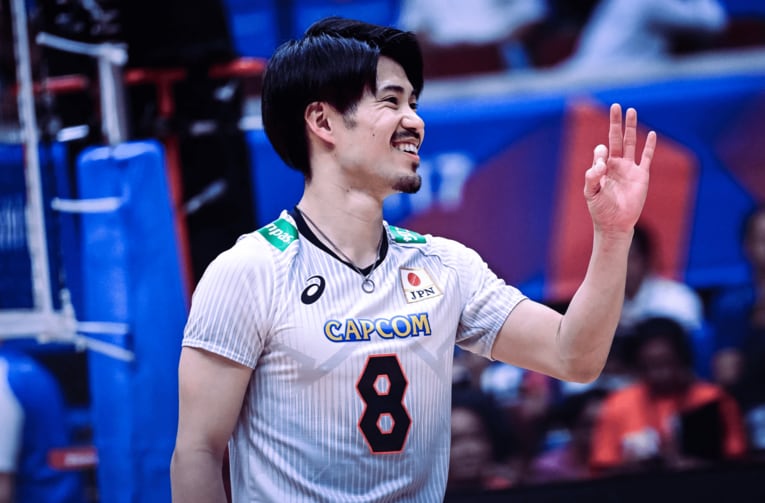 関田誠大　©︎FIVB