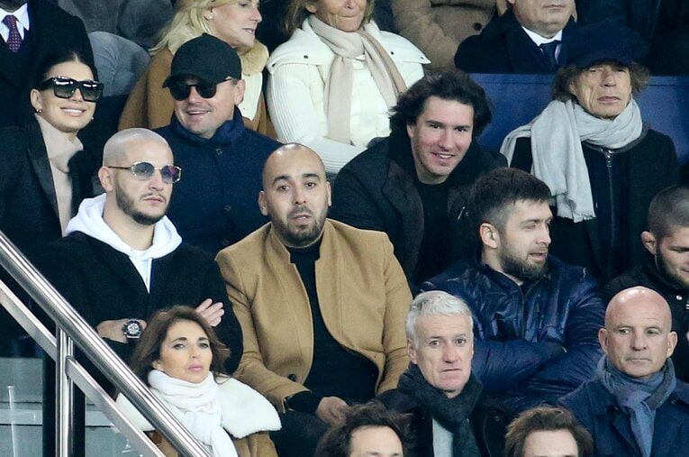 2018年のCLリバプール戦にはディカプリオ、ミック・ジャガーらが現地観戦に訪れた　©Getty Images