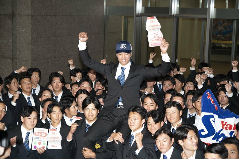 ポテンシャルを評価されて指名された創価大・山崎太陽　©︎Keiji Ishikawa