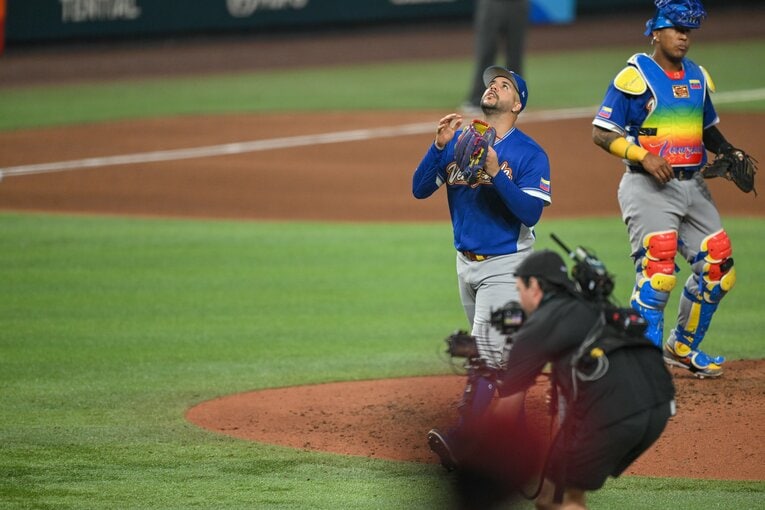 準々決勝で流れを大きく引き寄せる好投を見せたエマニュエル・デヘスス　©︎Nanae Suzuki