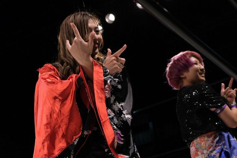 アクトレスガールズ大会の恒例となっているオープニングダンス　©Norihiro Hashimoto