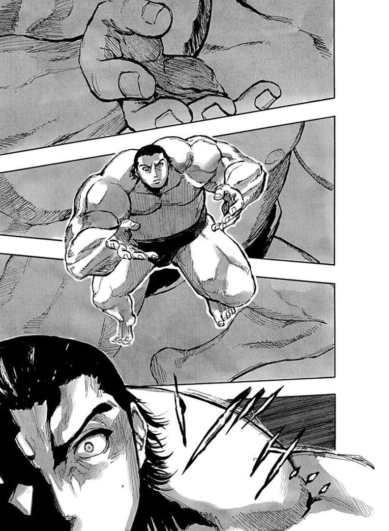 白髪の力士、蔵王。――『すまひとらしむ』第1話(26)