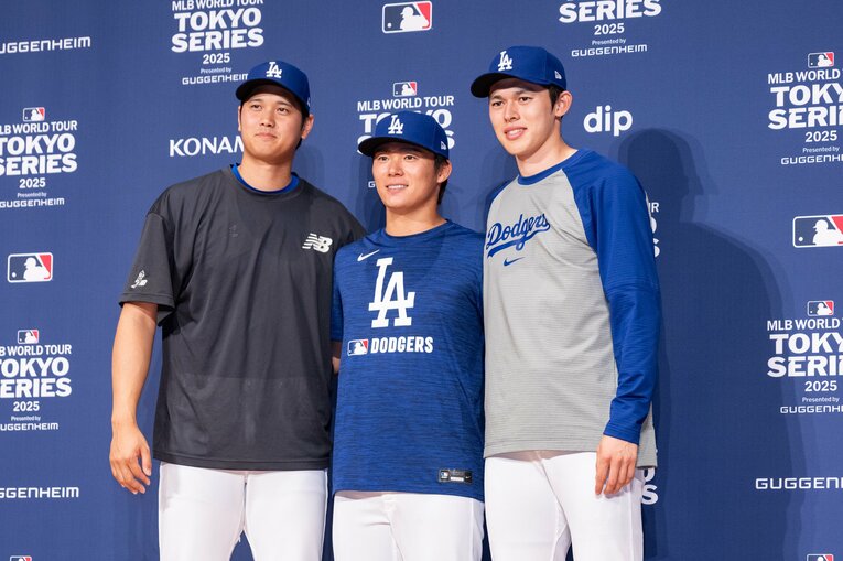 【最新フォト】MLB開幕シリーズ2025　大谷翔平らドジャース軍団は東京ドームでのびのびと調整　©︎Nanae Suzuki