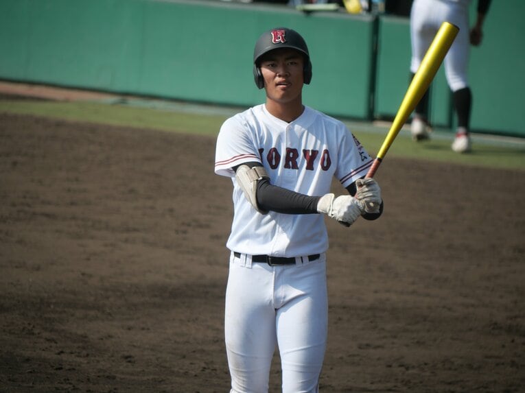 広陵高・真鍋慧（1年・内野手）　©PPAB-labo