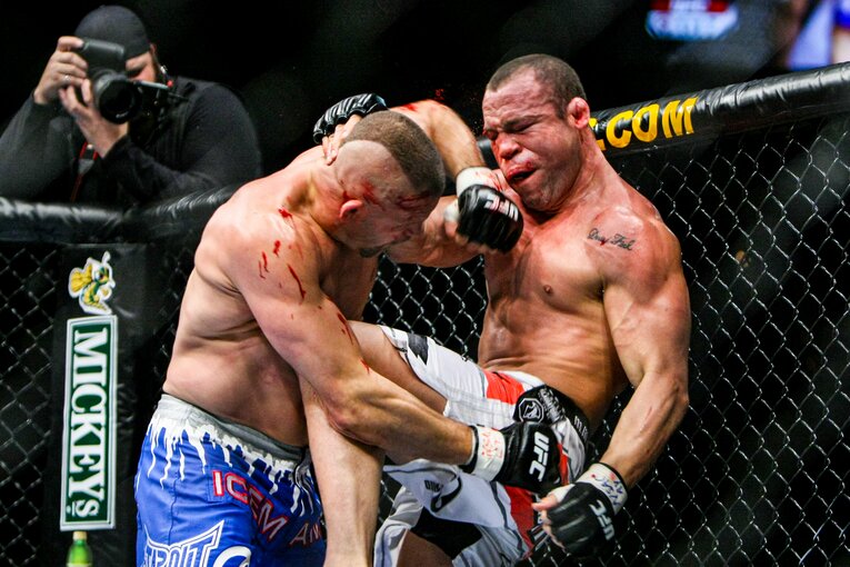 2007年12月、シウバは『UFC 79』でチャック・リデルと対戦　©Susumu Nagao