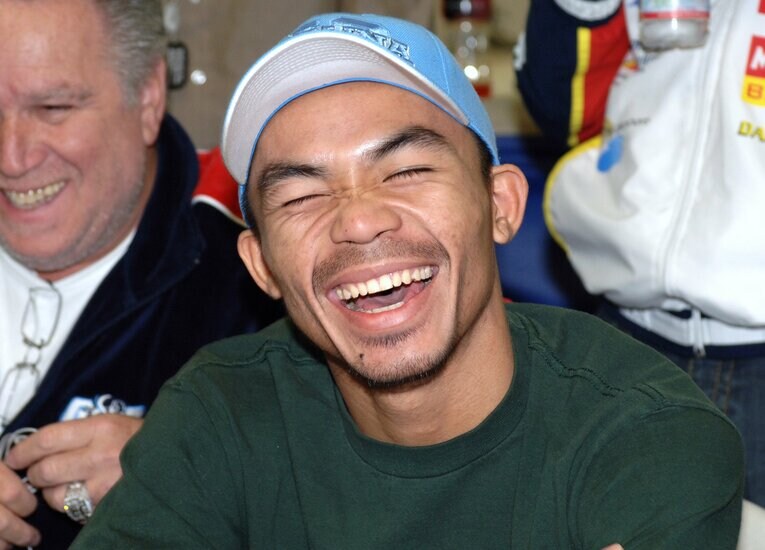 パッキャオの陽気な笑顔（2006年）