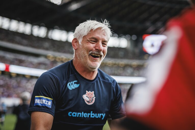 トッド・ブラックアダーHC（東芝ブレイブルーパス東京）©︎Kiichi Matsumoto