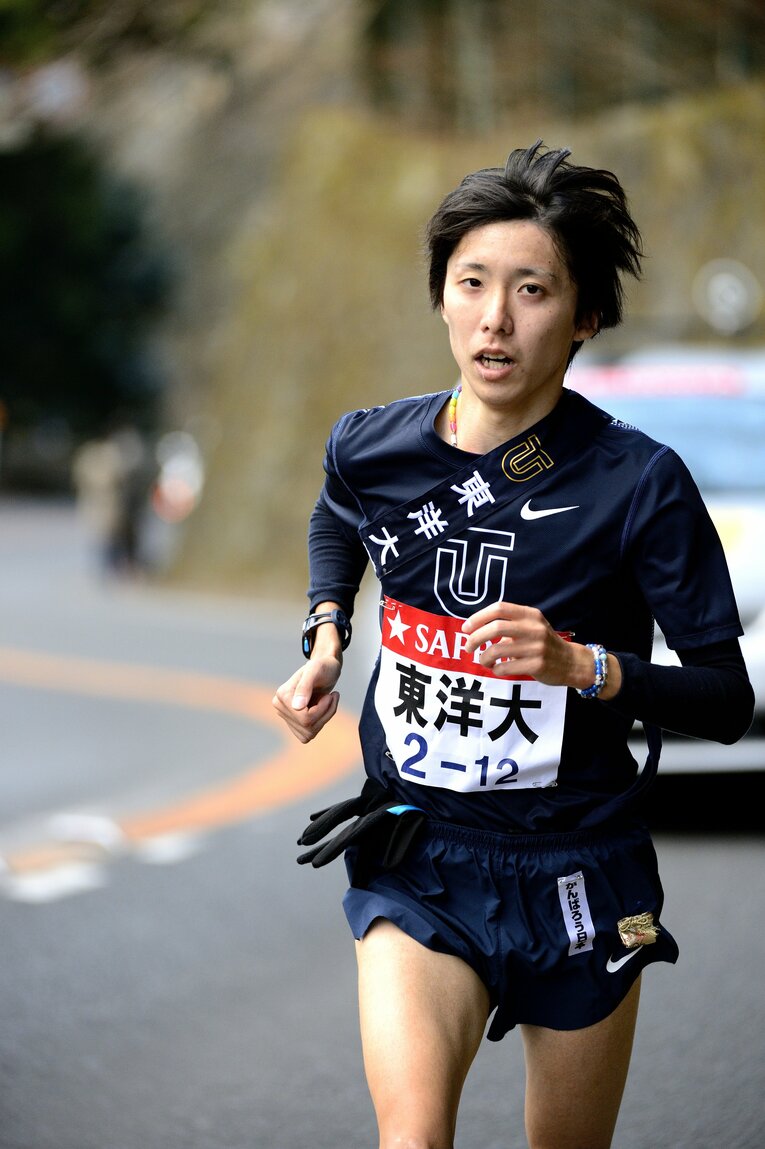 設楽啓太（東洋大）　©Sports Graphic Number