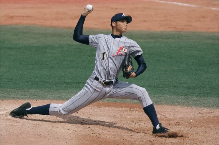 大谷翔平／U-18日本代表時代 ／ photograph by Getty Images