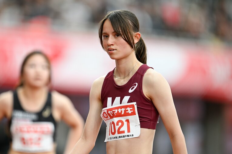 決勝は終盤に失速し、5位。レース後は渋い表情だったガードナ　©Asami Enomoto