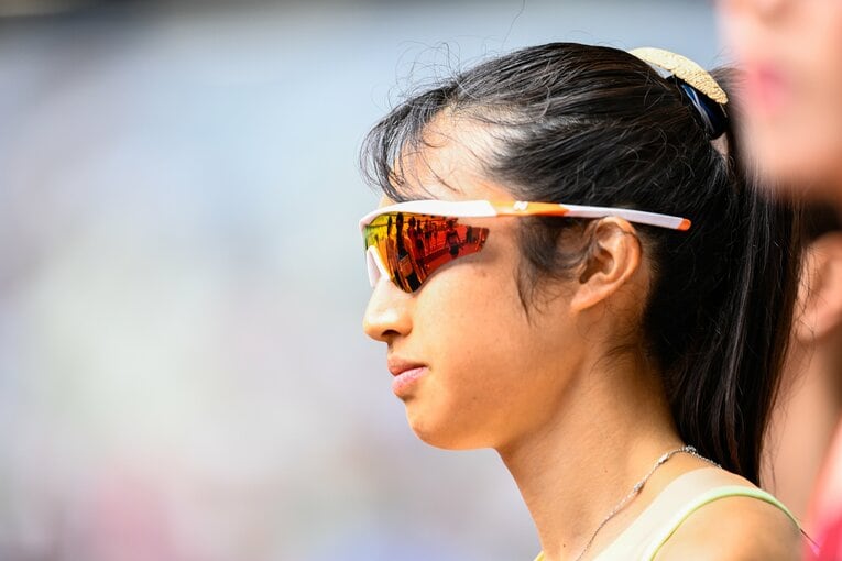 3000mではサングラス姿で2000mまでのペースメーカーを務めた田中　©︎Nanae Suzuki