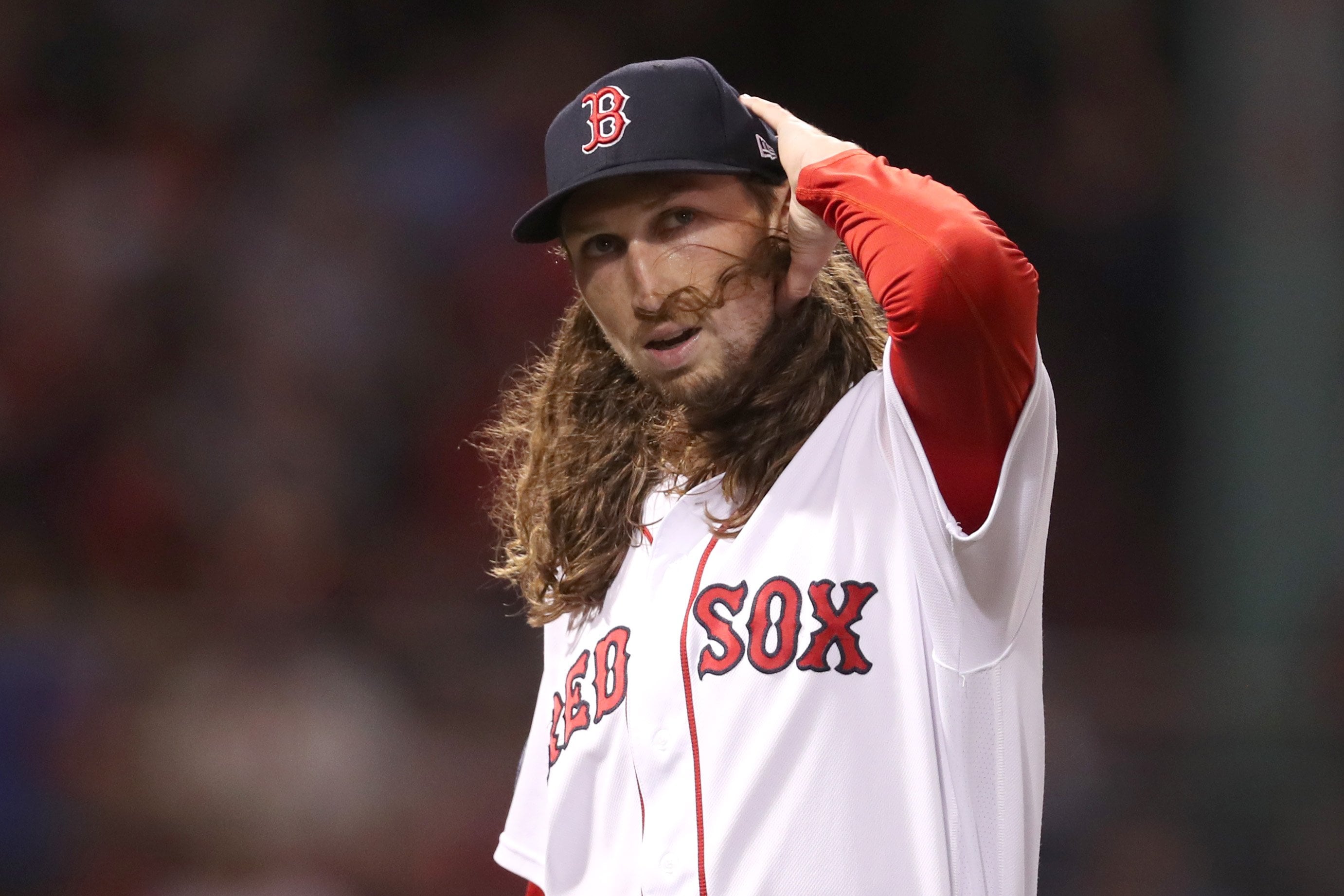 レッドソックス時代の同僚、マット・ストラーム　©Getty Images