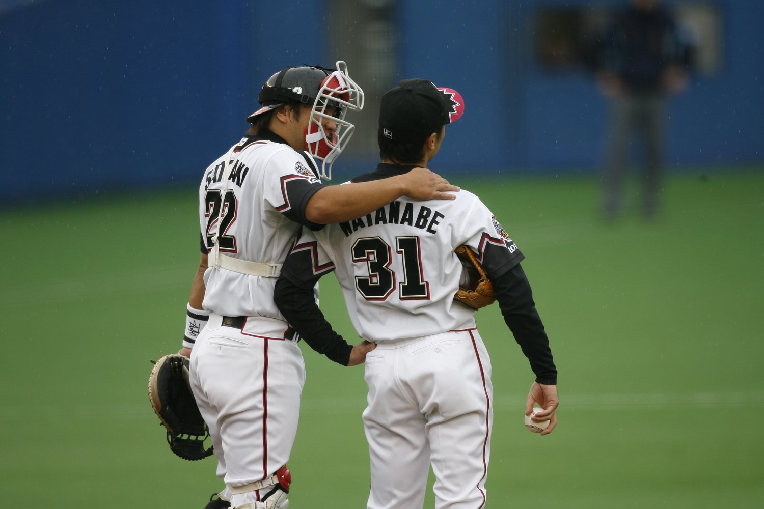 現役時代から里崎の豪胆さ、冷静さは変わらない©Naoya Sanuki