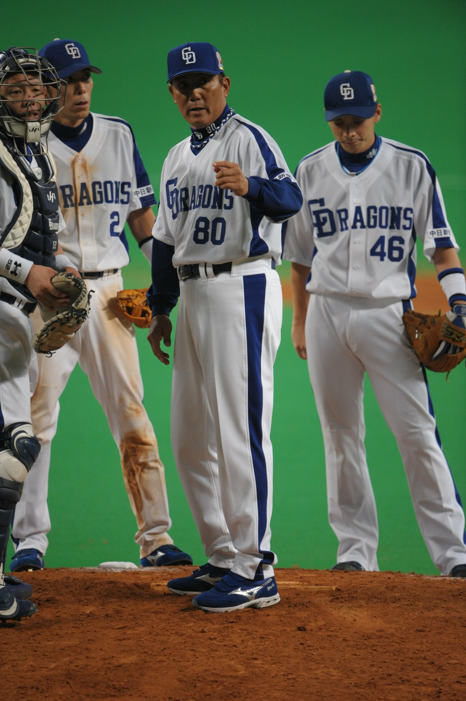 落合博満政権下の中日でコーチを務め、2016年から2年間、チームを率いた森繁和　©Naoya Sanuki