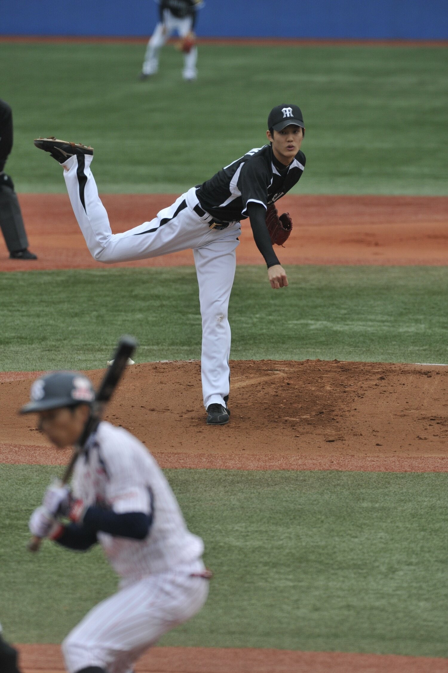 2013年の藤浪　©Nanae Suzuki