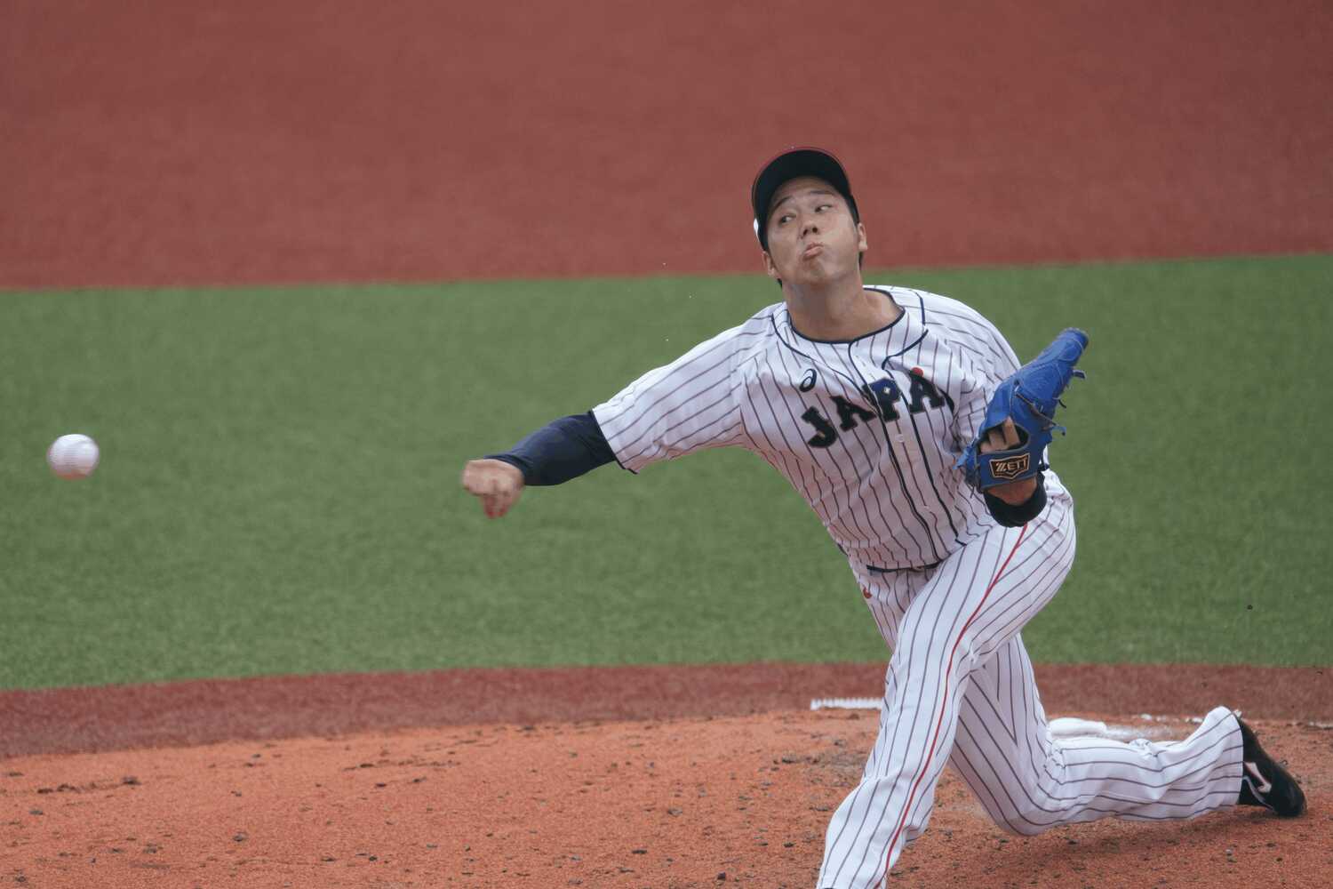 東京五輪の青柳 ©JMPA