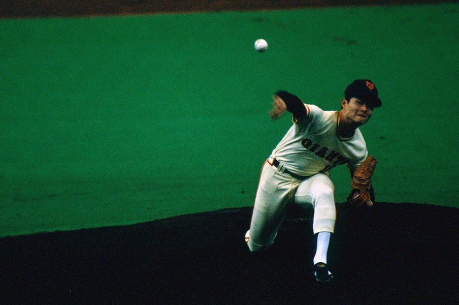 巨人で現役時代の桑田©Makoto Kenmizaki