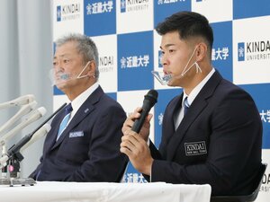 「近大にものすごいバッターがおる」入学前の佐藤輝明を岡田彰布が見ていた…恩師が明かす阪神との奇縁「とんでもない三振もしてたけど」