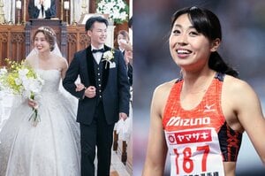 「その時、思いが芽生えたのかな」市川華菜34歳が明かす“まるでドラマ”な結婚秘話…苦しむ元100m日本王者同士が結ばれた“深いラブストーリー”