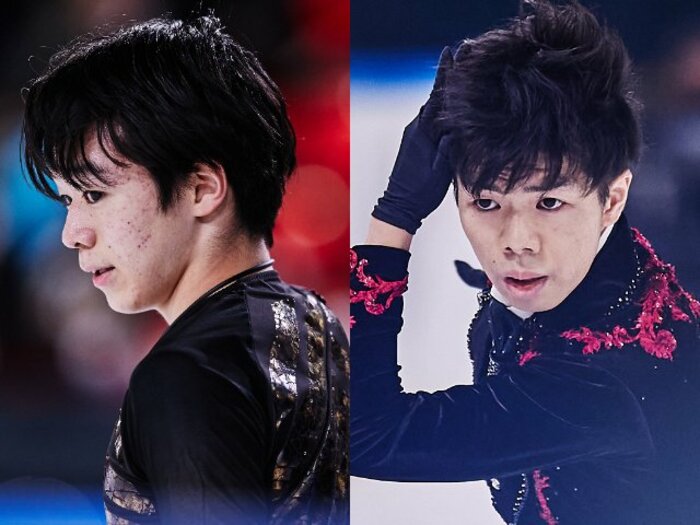 「ぼくも優真みたいに」「佐藤選手は良い存在」鍵山優真18歳と佐藤駿17歳が明かしたライバルへの想い《GPフランス大会でワンツー》＜Number Web＞ photograph by Getty Images